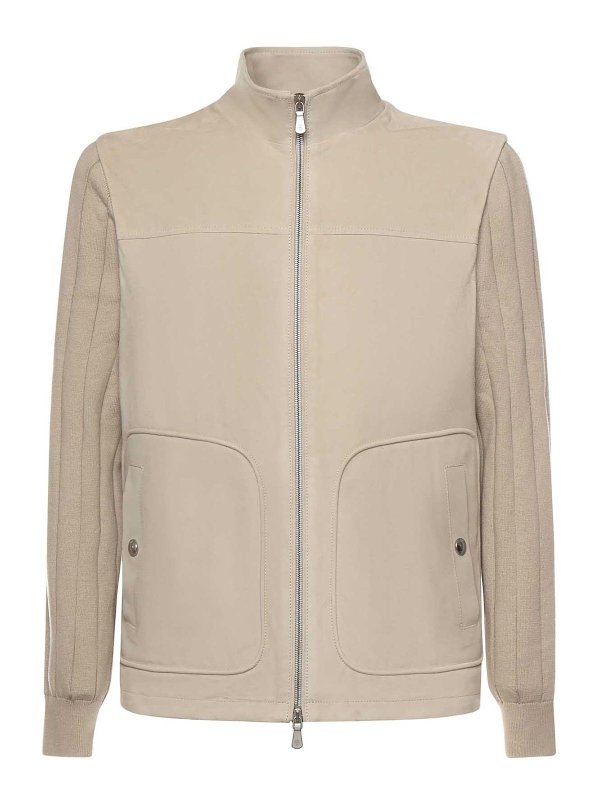 ELEVENTY: leather jacket - Leather Jacket