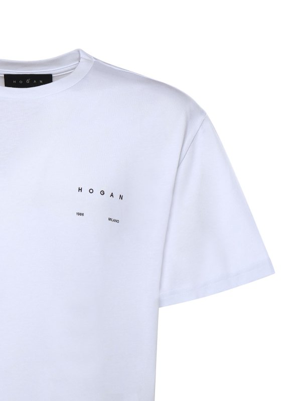 HOGAN: Camisetas online - Camiseta - Blanco
