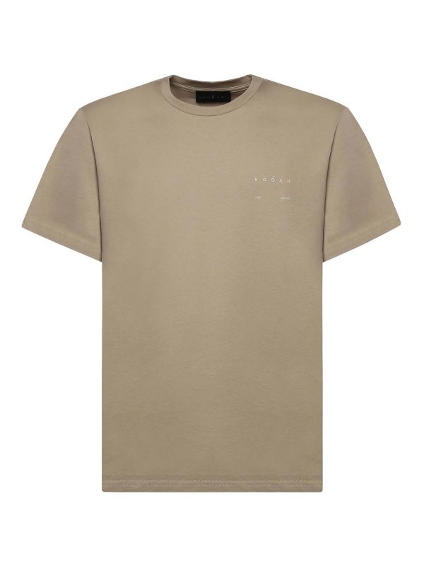HOGAN: T-shirts - T-Shirt - Beige
