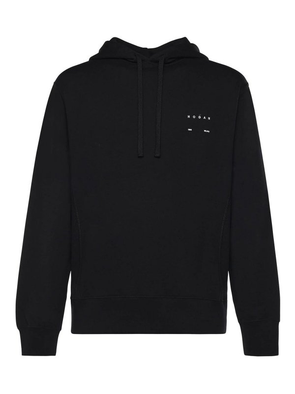 HOGAN: Sudaderas y suéteres - Sudadera - Negro