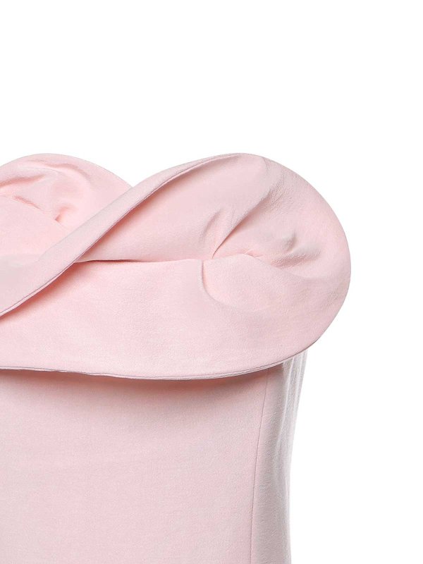 MAGDA BUTRYM: ニーレングスドレス online - 膝丈ドレス - ヌードカラー