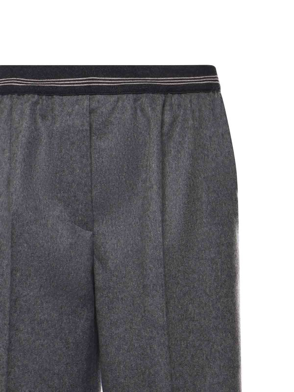 MIU MIU: casual trousers online - Velour Trousers