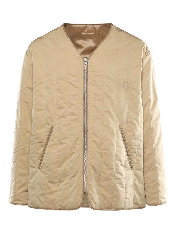 MM6 MAISON MARGIELA: ブレザー - ブレザー - ベージュ