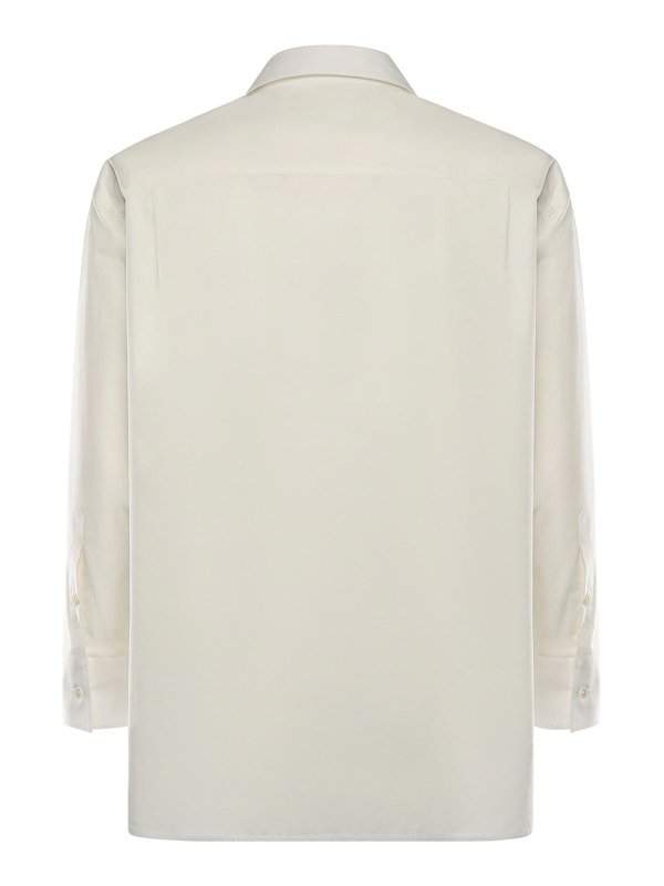 The Best Shops MM6 MAISON MARGIELA: シャツ - シャツ - ベージュ