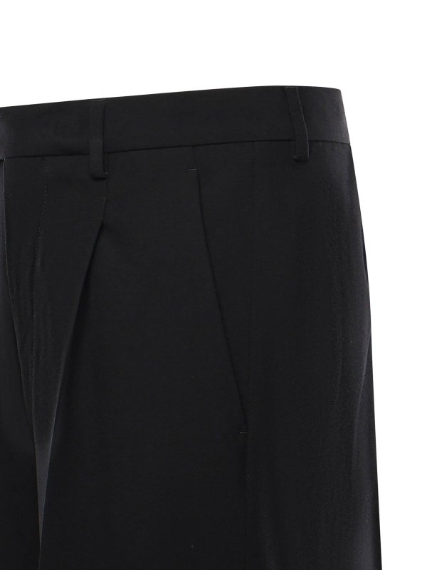 MM6 MAISON MARGIELA: カジュアルトラウザー online - カジュアルパンツ - 黒