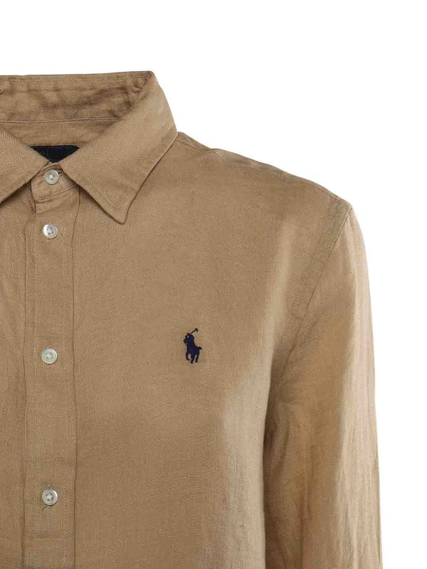 POLO RALPH LAUREN: Hemden online - Hemd - Beige
