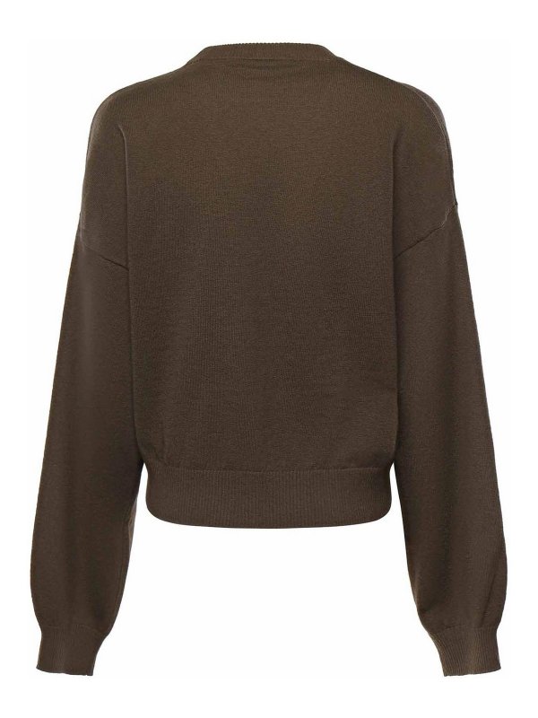 The Best Shops ROTATE Birger Christensen: crew necks - Logo Sweater