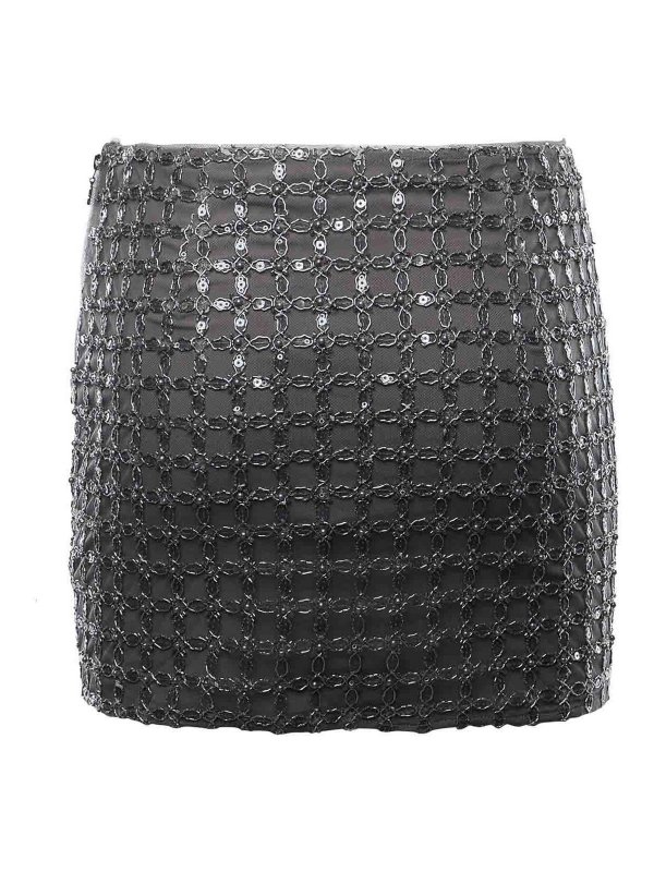 The Best Shops ROTATE Birger Christensen: ミニスカート - ミニスカート - グレー