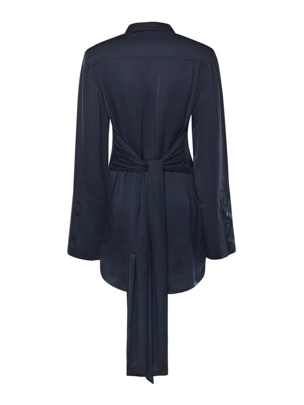 The Best Shops ROTATE Birger Christensen: shirts - Satin Shirt Dress