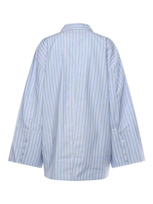 The Best Shops ROTATE Birger Christensen: シャツ - シャツ - ブルー