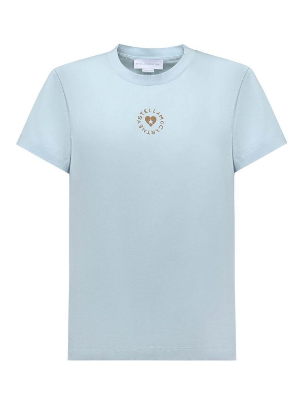 STELLA McCARTNEY: t-shirts - Lovestruck Logo T-Shirt