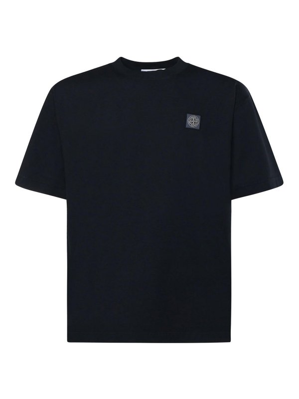 STONE ISLAND: T-shirts - T-Shirt - Blau