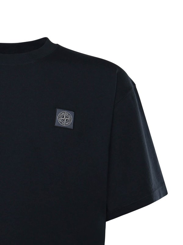 STONE ISLAND: T-shirts online - T-Shirt - Blau