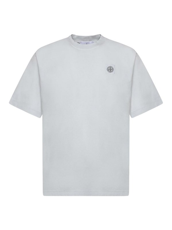 STONE ISLAND: Camisetas - Camiseta - Azul