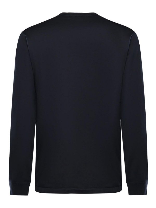 The Best Shops STONE ISLAND: T-shirts - T-Shirt - Blau