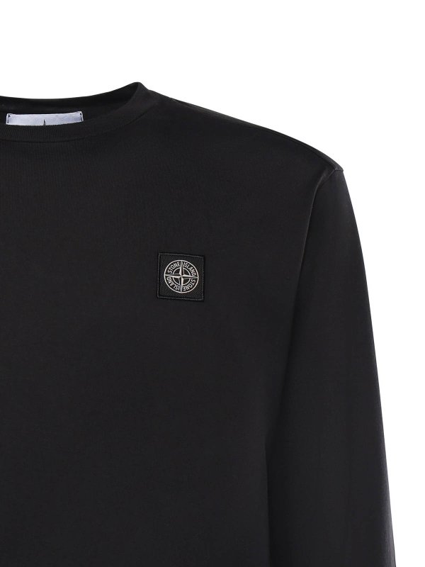 STONE ISLAND: Camisetas online - Camiseta - Negro