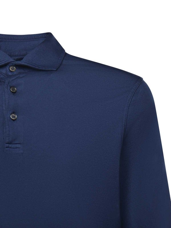 FEDELI: Polos online - Polo - Azul