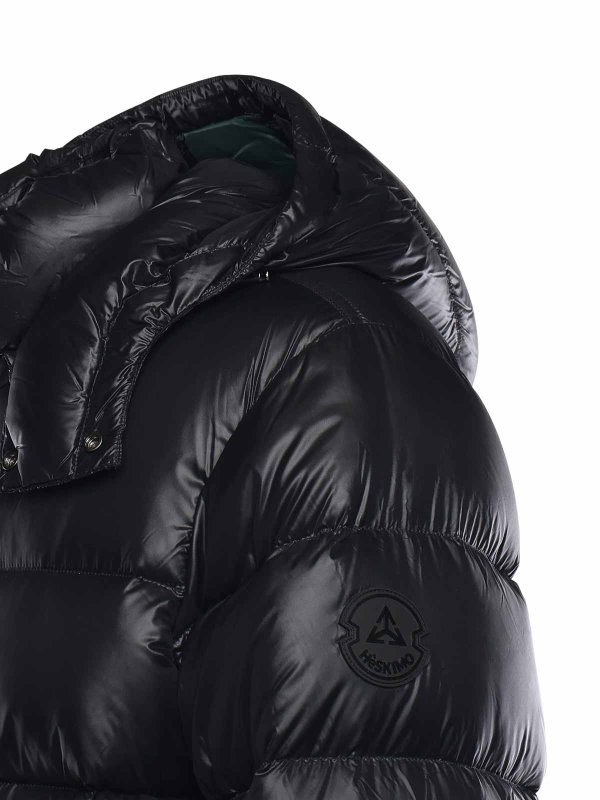 HESKIMO: padded jackets online - Nylon Down Jacket With Logo