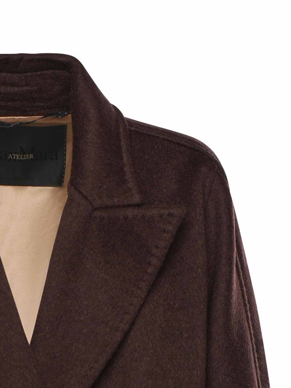 Max Mara: ニーレングスコート online - 膝丈コート - ブラウン