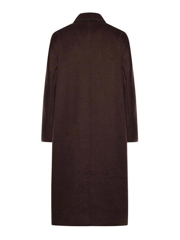 The Best Shops Max Mara: ニーレングスコート - 膝丈コート - ブラウン