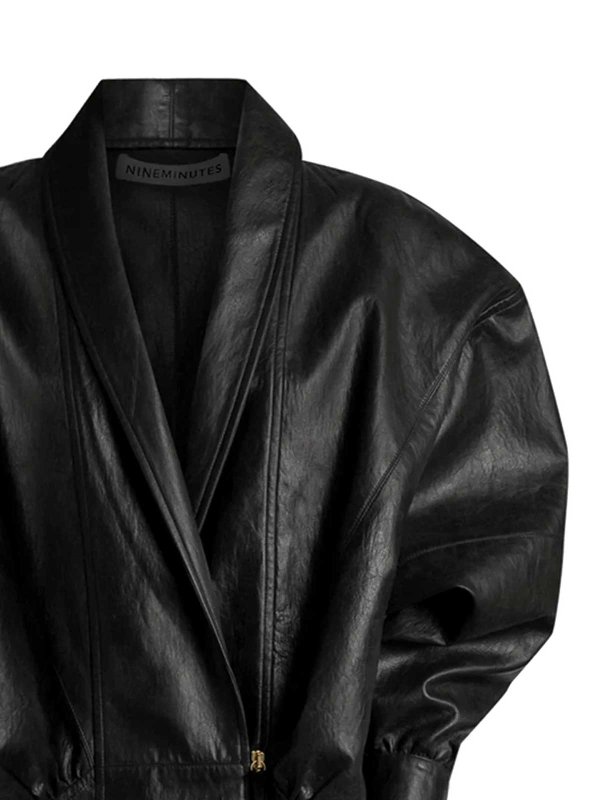 NINEMINUTES: レザージャケット online - レザージャケット - 黒