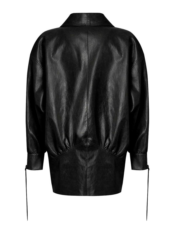 The Best Shops NINEMINUTES: レザージャケット - レザージャケット - 黒