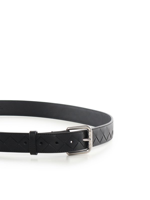 BOTTEGA VENETA: ベルト online - ベルト - 黒