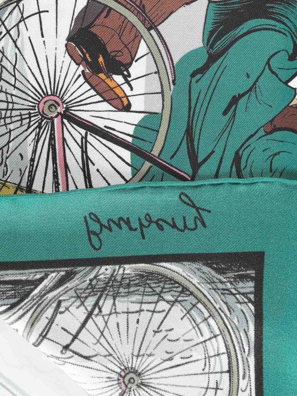 BURBERRY: sciarpe e foulard online - Sciarpa di seta