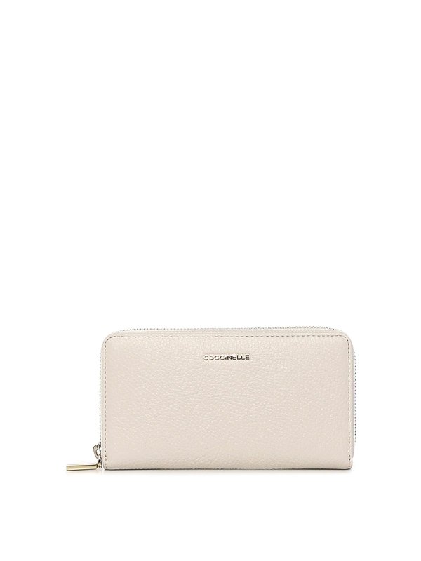 COCCINELLE: 財布＆ポーチ - 財布 - ヌードカラー