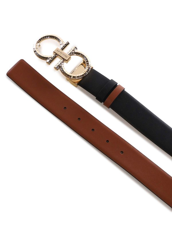 The Best Shops SALVATORE FERRAGAMO: ベルト - ベルト - 黒