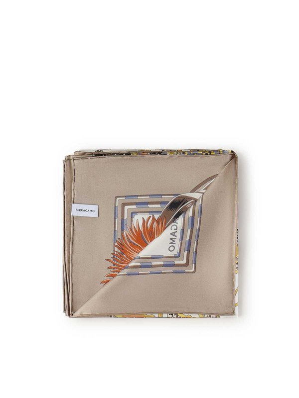 The Best Shops SALVATORE FERRAGAMO: スカーフ - スカーフ - マルチカラー