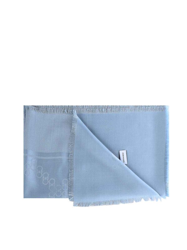 The Best Shops SALVATORE FERRAGAMO: スカーフ - スカーフ - ブルー