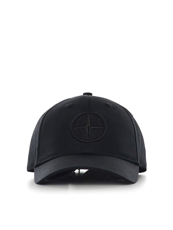 STONE ISLAND: 帽子＆キャッブ - 帽子 - 黒