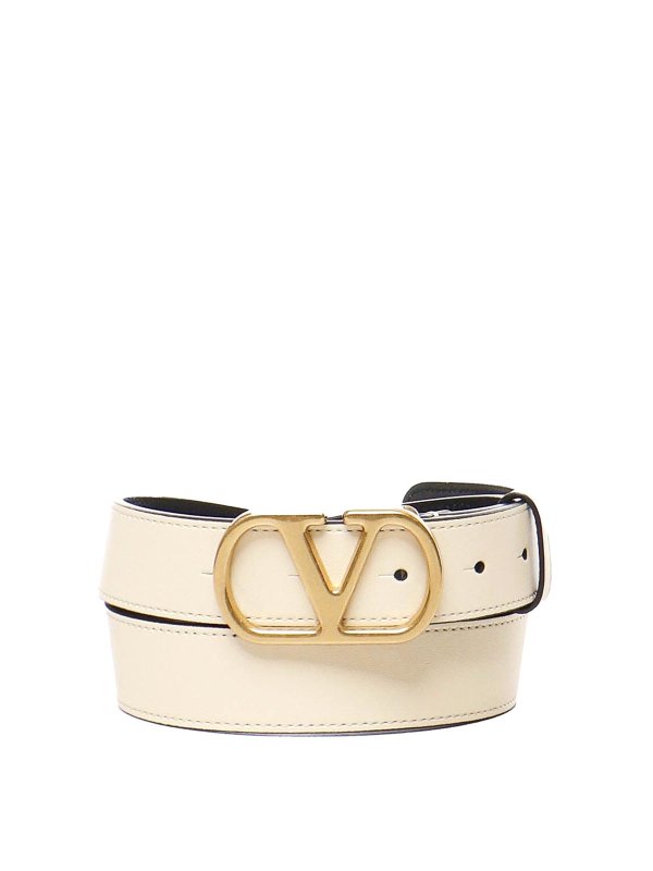 VALENTINO GARAVANI: ベルト - ベルト - 白