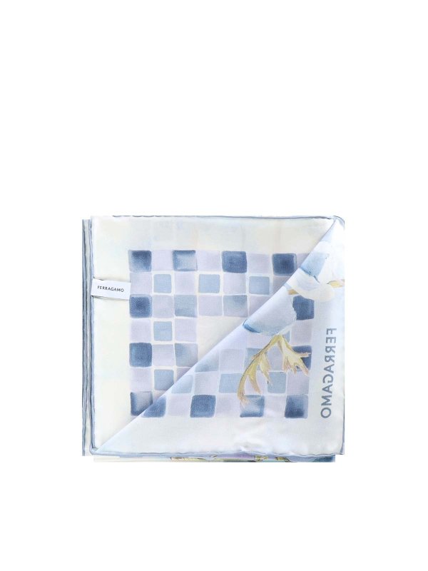The Best Shops FERRAGAMO: Écharpes - Écharpe - Bleu