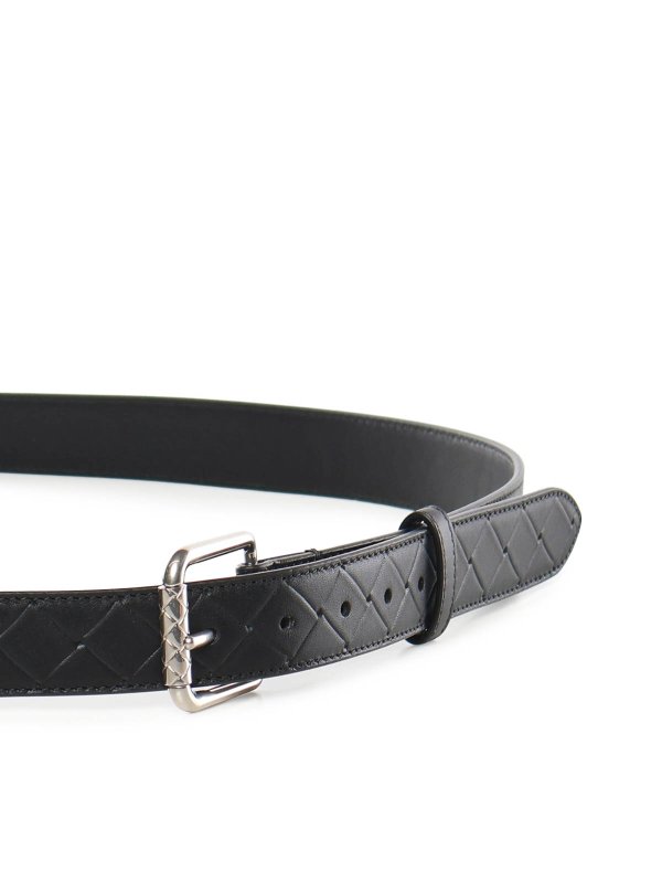 BOTTEGA VENETA: ベルト online - ベルト - 黒