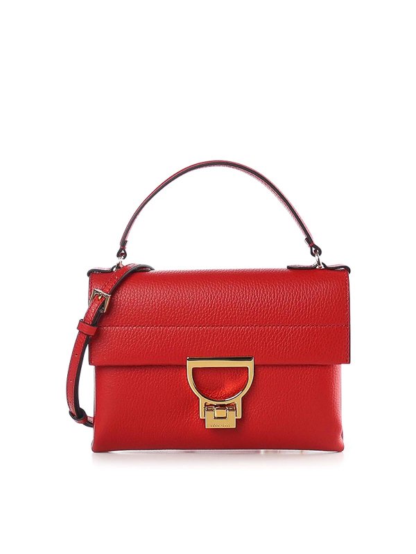 COCCINELLE: トートバッグ - トートバッグ - 赤