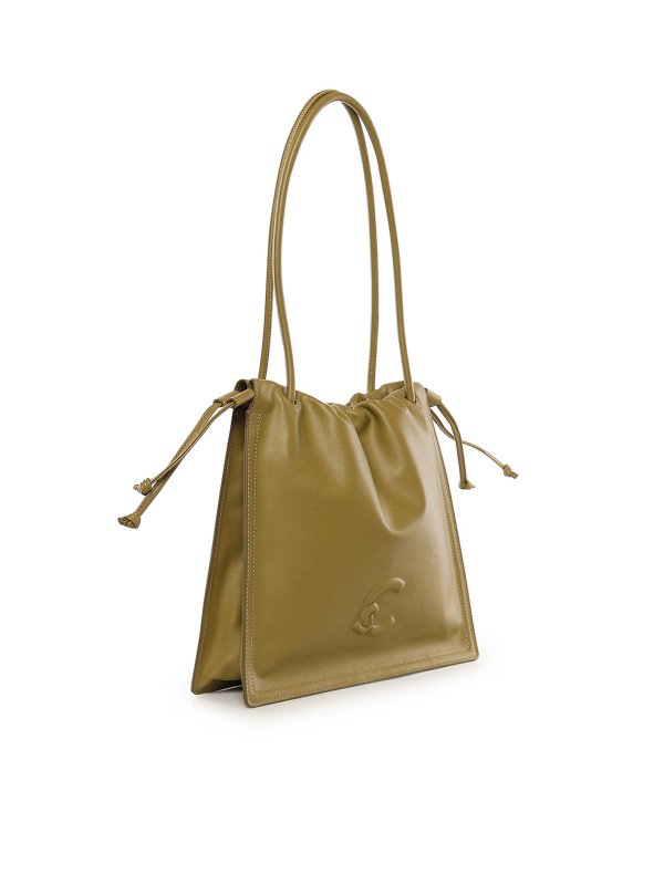 COCCINELLE: totes bags online - Dulse Leather Bag