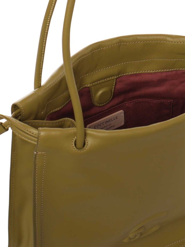 Dulse Leather Bag shop online: COCCINELLE