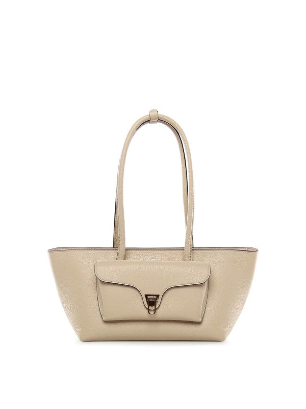 COCCINELLE: トートバッグ - トートバッグ - ベージュ