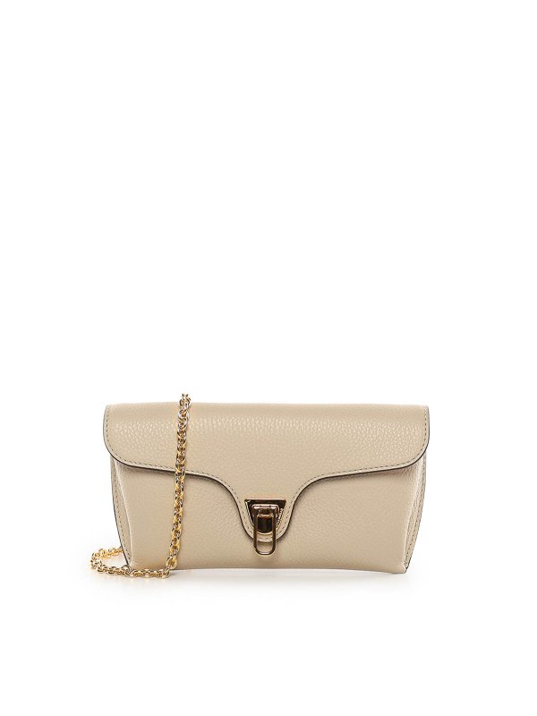 トートバッグ - ベージュ Replica 
online: COCCINELLE