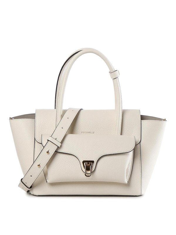 COCCINELLE: トートバッグ - トートバッグ - ベージュ