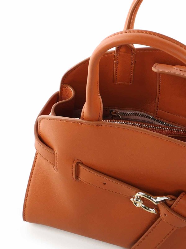 トートバッグ - オレンジ shop online: COCCINELLE