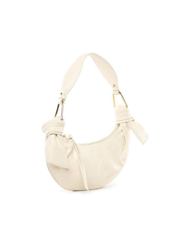 COCCINELLE: shopper online - Borsa piccola in pelle Furoshiki