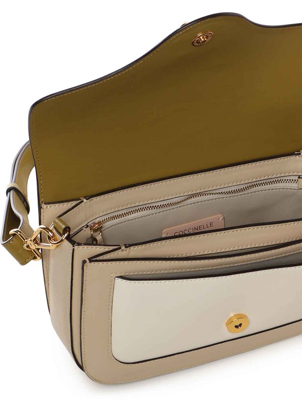 トートバッグ - ベージュ shop online: COCCINELLE