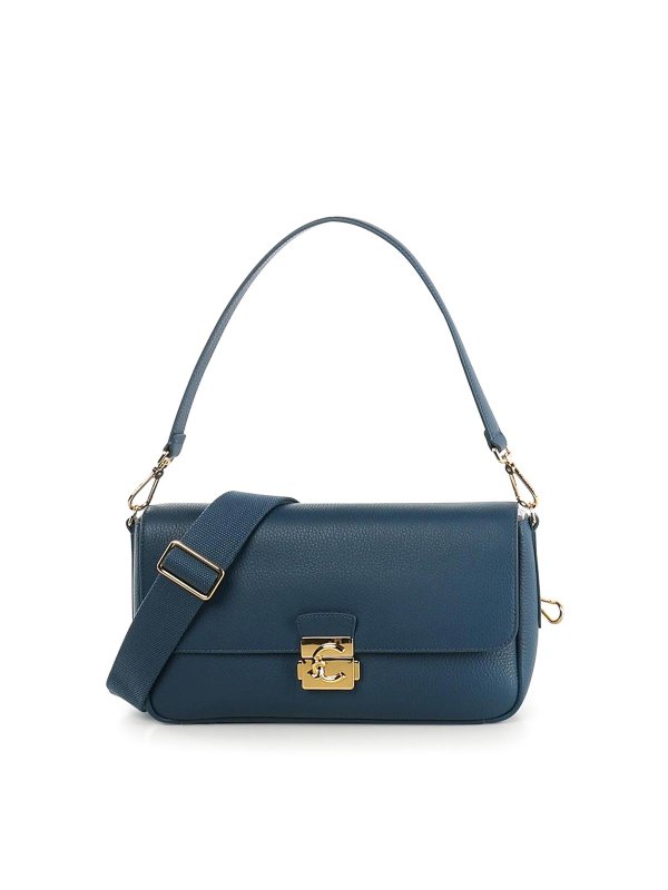 COCCINELLE: ショルダーバッグ - ショルダーバッグ - ダークウォッシュ