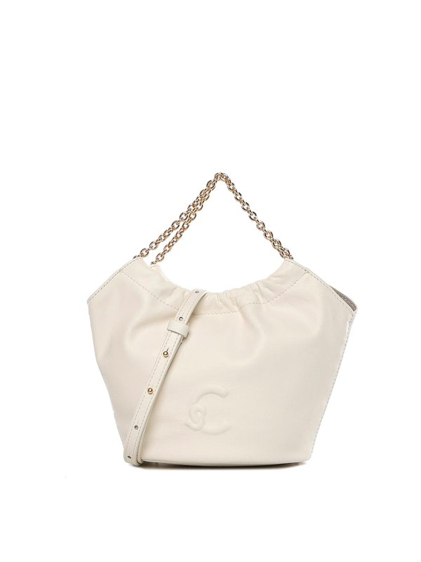 COCCINELLE: shopper - Borsa in pelle Smash
