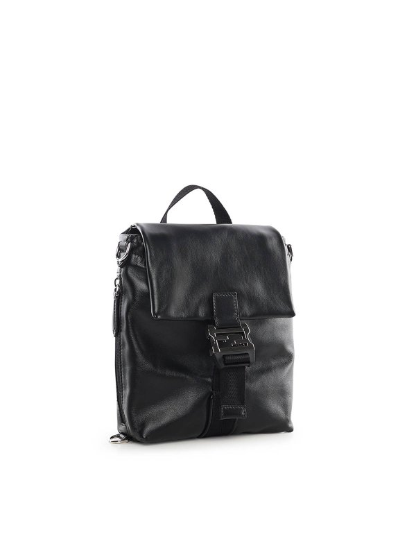 FENDI: cross body bags online - Flux Crossbody Leather Bag