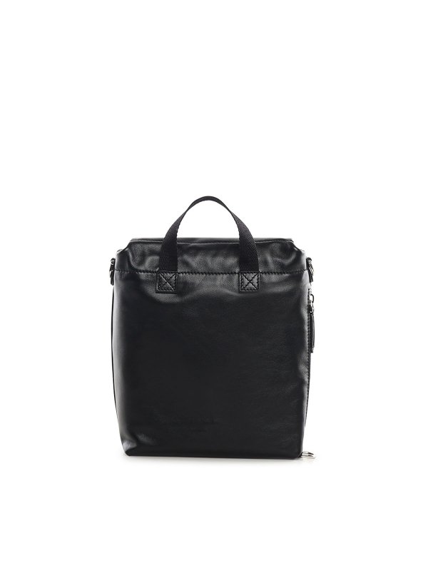 The Best Shops FENDI: cross body bags - Flux Crossbody Leather Bag