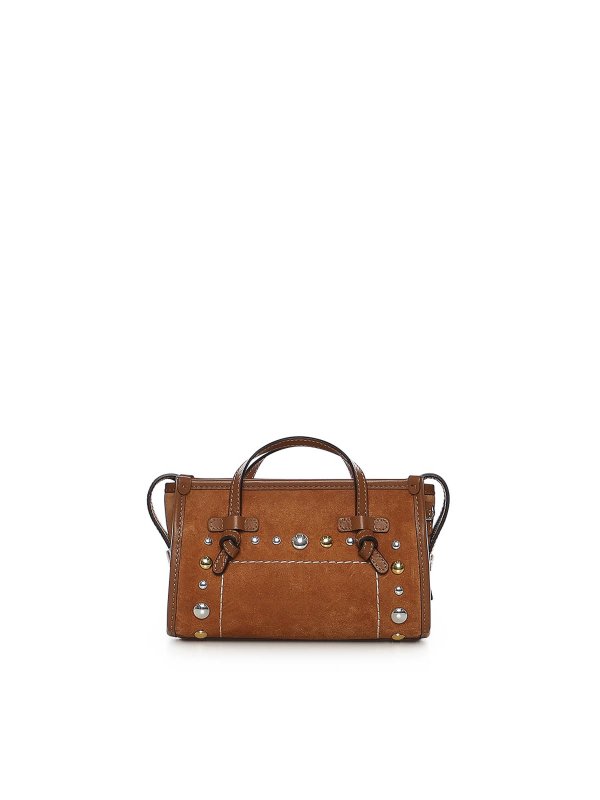 The Best Shops GIANNI CHIARINI: クロスボディバッグ - クロスボディバッグ - ブラウン